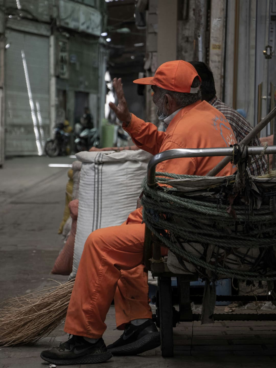 Traditional Municipal Sweepers in Faisalabad and Karachi